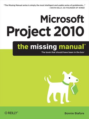 cover image of Microsoft Project 2010